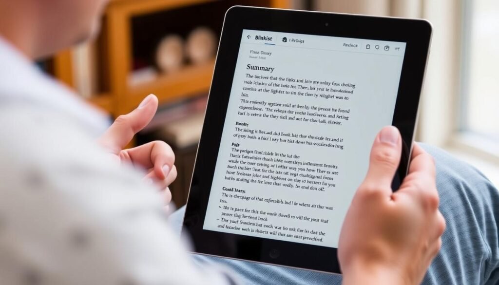 Blinkist resumos livros