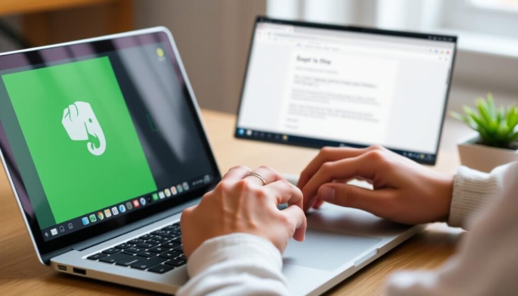Evernote aplicativo notas