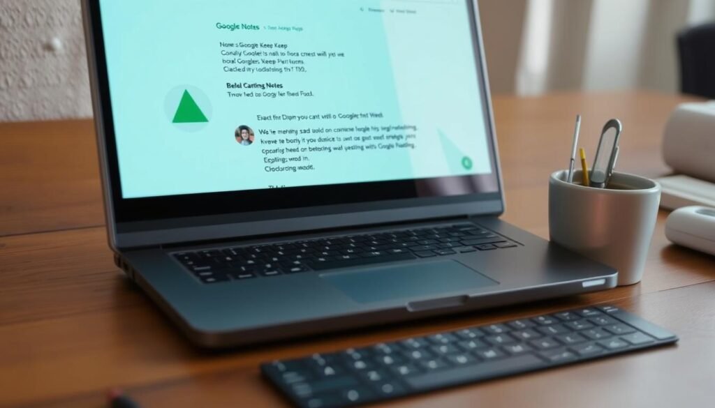 Google Keep notas