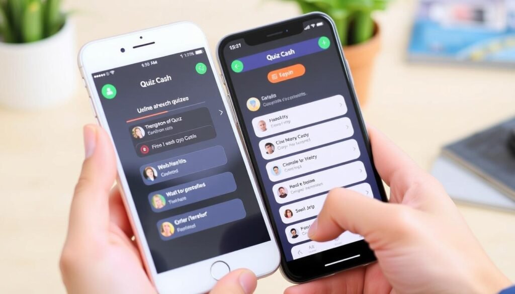 Quiz Cash ganhar dinheiro