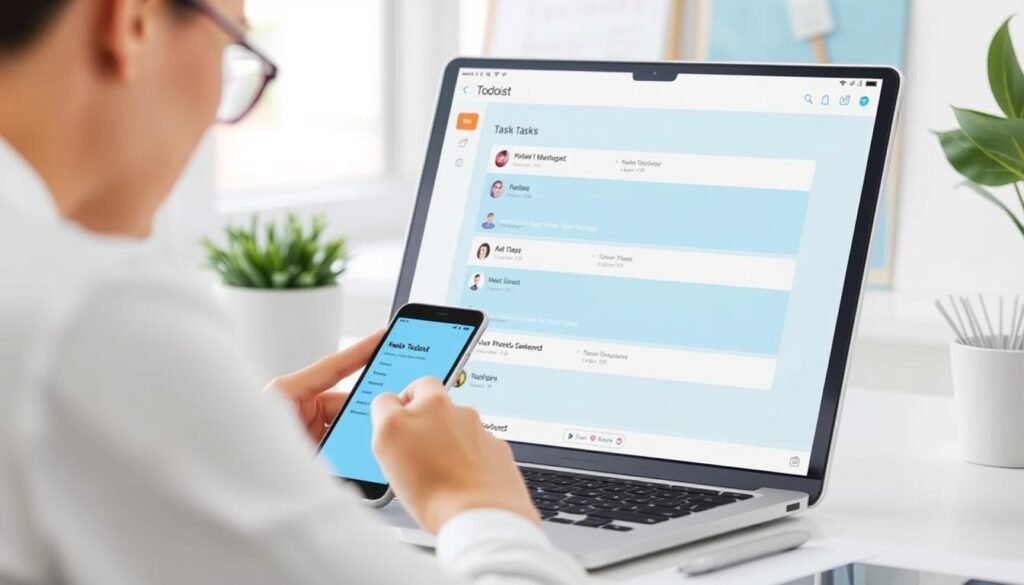 Todoist aplicativo organização tarefas